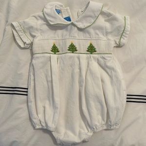 Christmas velvet Bubble 18 month